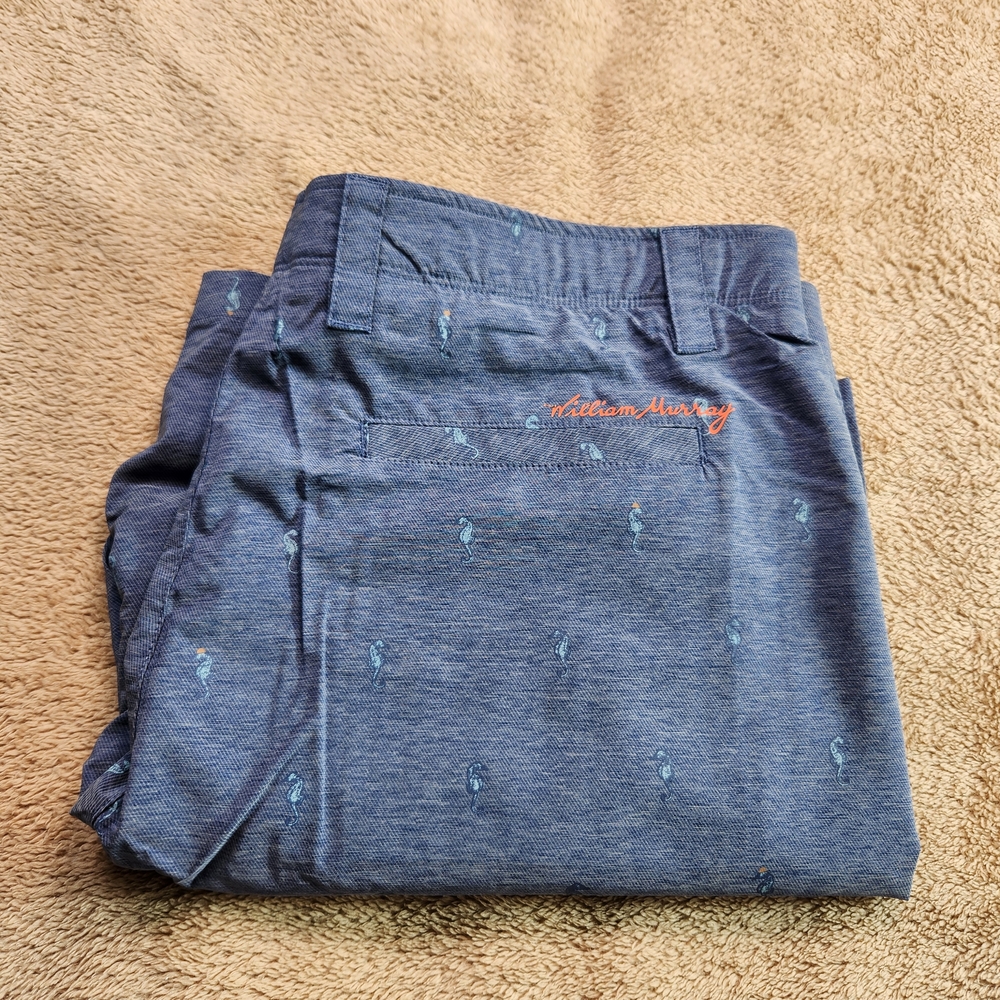 William Murray NWT 9' Inseam Performance And Casuel Shorts. W38